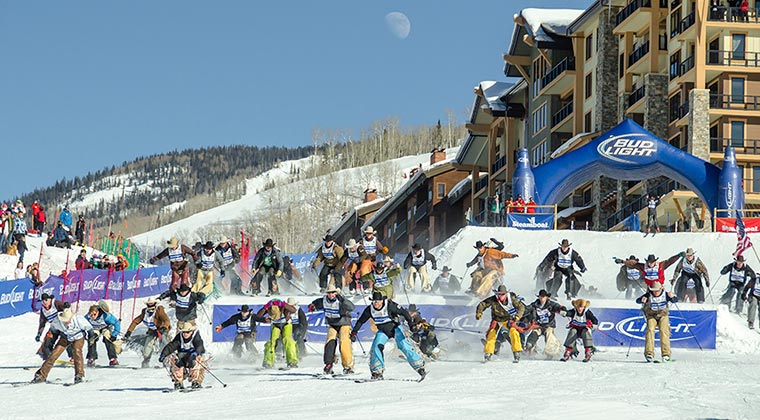 Bud Light Cowboy Downhill